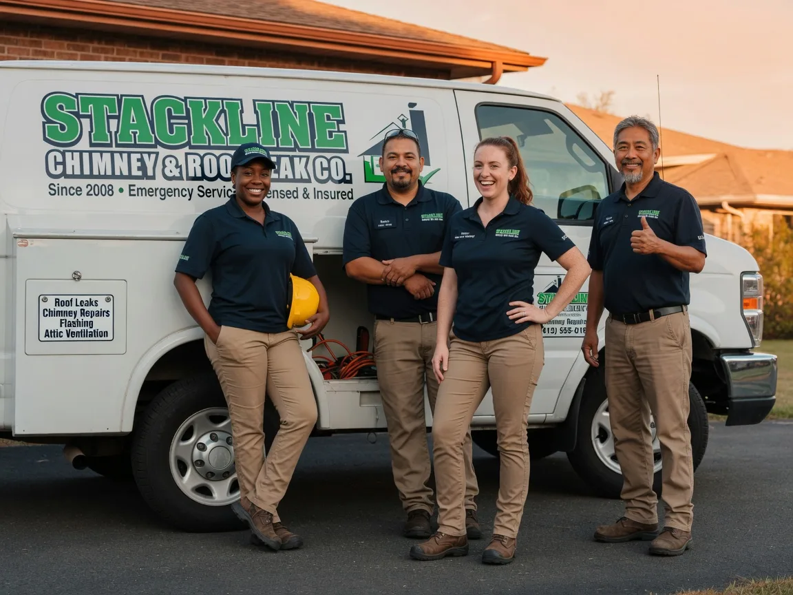 Chimney flashing repair company in Farmington, IL